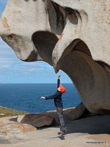 Remarkable rocks - Kangaroo island - Australie